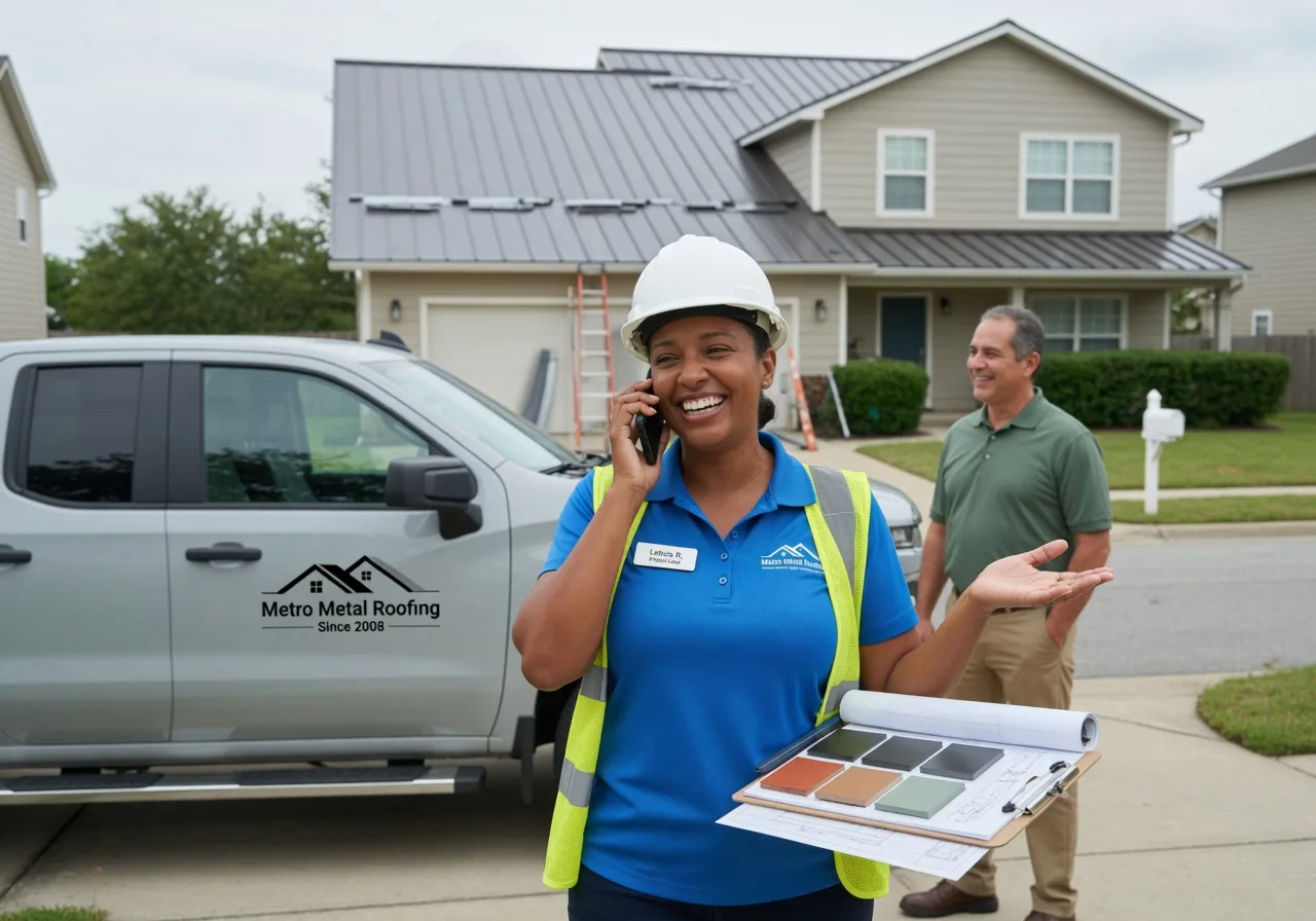 Storm Damage Metal Roof Repair in Woodland, AL